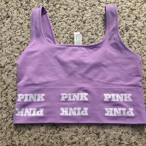 Victoria's Secret Pink Lavender sports bra/ top